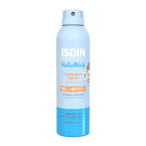 ISDIN Fotoprotector Pediatrics Transparent Spray Wet Skin SPF50 250ml