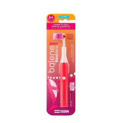 ISDIN Balene by Bexident Junior Escova de Dentes Suave Rosa
