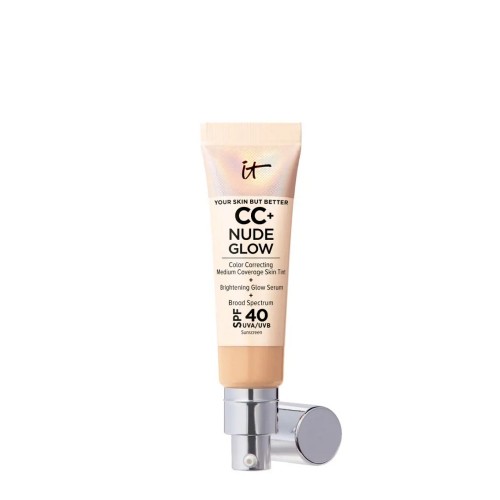 IT Cosmetics CC+ Nude Glow Base + Sérum Illuminador SPF40 Medium (W) 32ml