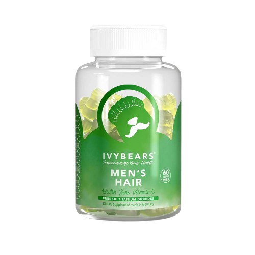 IvyBears Hair Vitamins For Men 60 Gomas