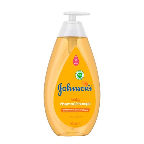 Johnson's Baby Shampoo Gold 500ml Com Doseador