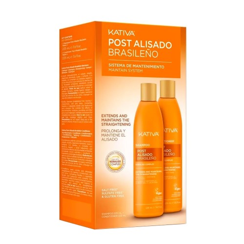 Kativa Kit Pós Alisamento Duo