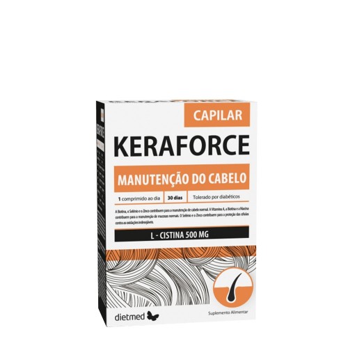 Keraforce Capilar 30 Comprimidos