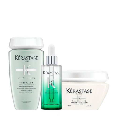 Kérastase Specifique Antioleosidade e Hidratante Pack