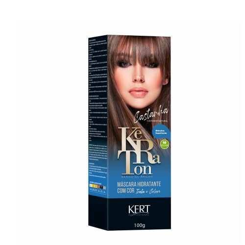 Kert Keraton Banho de Brilho Castanha 100g