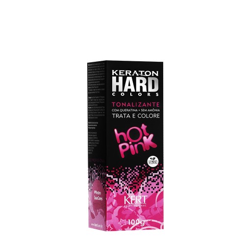 Kert Keraton Hard Colors Hot Pink Coloração Semi-Permanente 100g