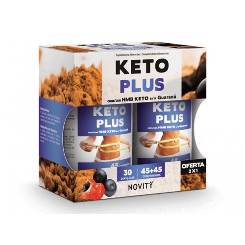 Keto Plus 45+45 comprimidos