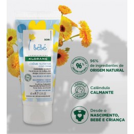 Klorane Calêndula BIO Creme Nutritivo com Cold Cream bebé pele seca a muito seca 40ml