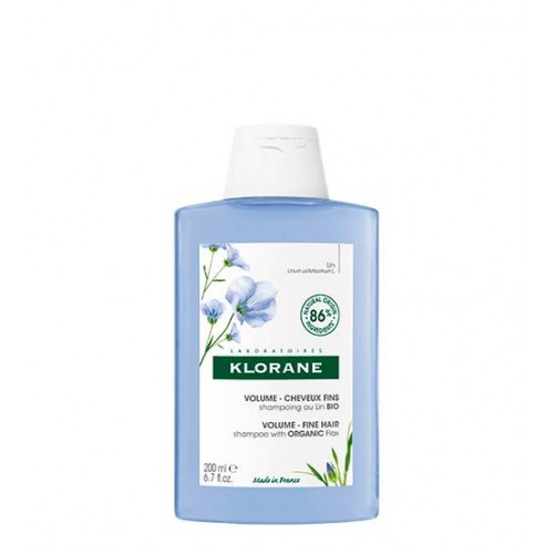 Klorane Linho BIO Champô Volume cabelo fino 200ml