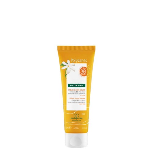 Klorane Tamanu BIO e Monoï Creme Solar SPF 30 rosto 50ml 