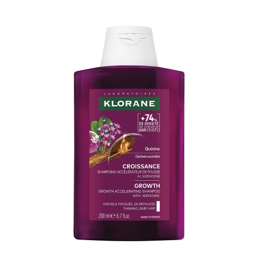 Klorane Quinina Shampoo Acelerador de Crescimento 200ml