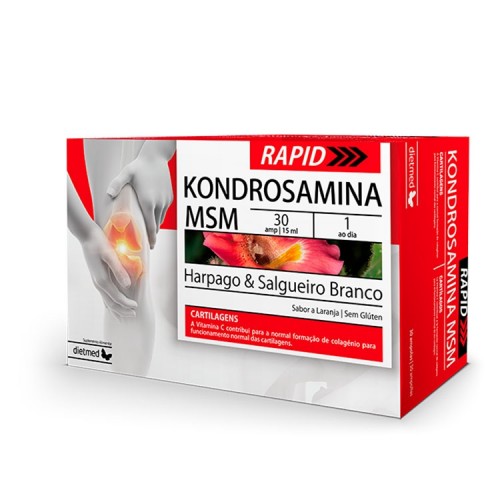 Kondrosamina MSM Rapid 30 ampolas