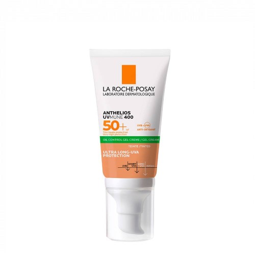 La Roche-Posay Anthelios XL Gel-Creme Toque Seco Com Cor SPF50+ 50ml