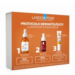 La Roche-Posay Protocolo Dermatológico Iluminador e Renovador Coffret