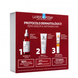 La Roche-Posay Protocolo Dermatológico Renovador e Antimanchas Coffret