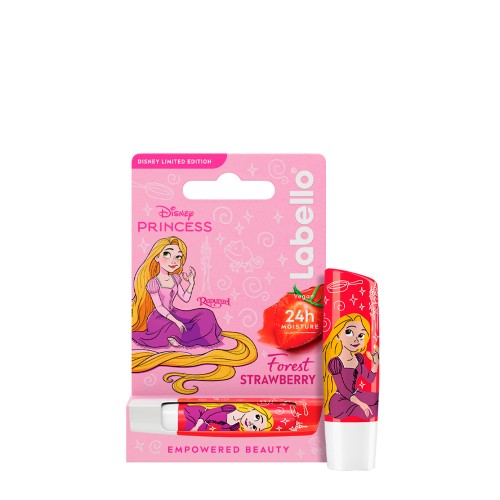Labello Disney Princess Rapunzel Forest Strawberry Cuidado Labial