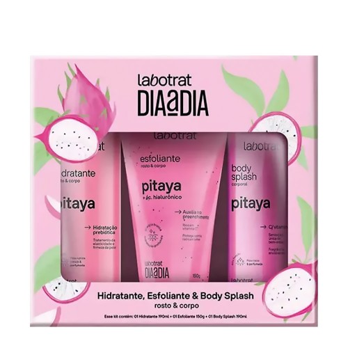 Labotrat Dia a Dia Pitaya Conjunto de 3 peças