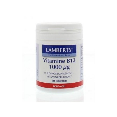 Lamberts Vitamina B12 1000 mcg 60 comprimidos