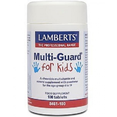 Lamberts Multi-Guard For Kids 100 comprimidos mastigáveis