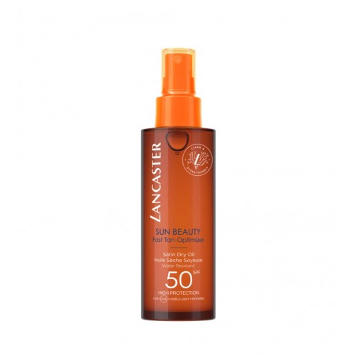 Lancaster Sun Beauty Fast Tan Optimizer Satin Dry Oil SPF50 150ml