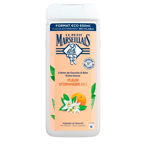 Le Petit Marseillais Flor de Laranjeira Bio Gel de Banho 650ml