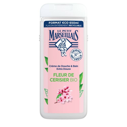 Le Petit Marseillais Flor de Cereja Bio Gel de Banho 650ml