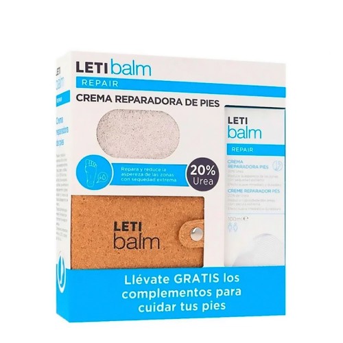 Leti Balm Repair Creme Reparador de Pés 100ml Coffret