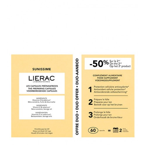 Lierac Sunissime Bronzeado 60 cápsulas