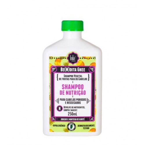 Lola Be(M)Dita Ghee Shampoo Nutrição Abacaxi E Manteiga De Bacuri 250ml