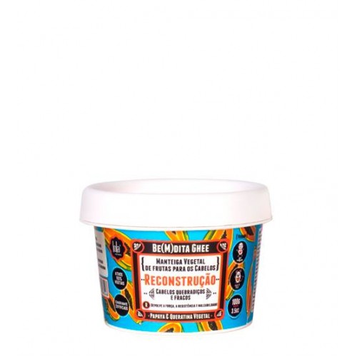 Lola Be(M)Dita Ghee Másc. Reconstrução Papaya E Queratina Vegetal 100g