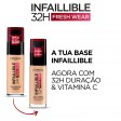 L'Oréal Infaillible Base Líquida 32h 125 30ml