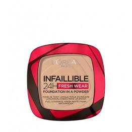 L'Oréal Infaillible Pó e Base 2-em-1 130 True Beige 9g