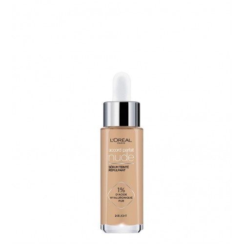 L'Oréal Accord Parfait Nude Sérum Com Cor 2-3 Light 30ml