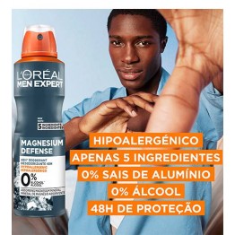 L'Oréal Men Expert Magnesium Defence Desodorizante Spay 48H 150ml