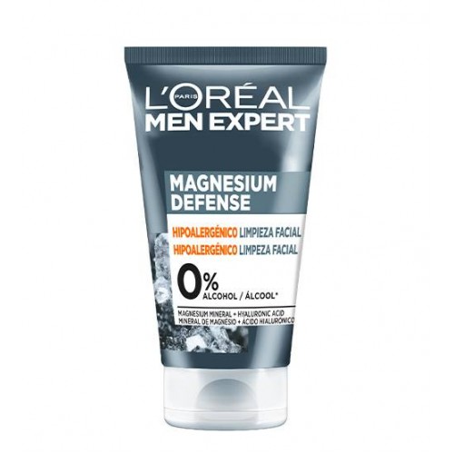 L'Oréal Men Expert Magnesium Defense Gel de Limpeza Facial 100ml