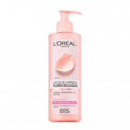 L'Oréal Paris Flores Delicadas Leite de Limpeza para Pele Sensível 400ml