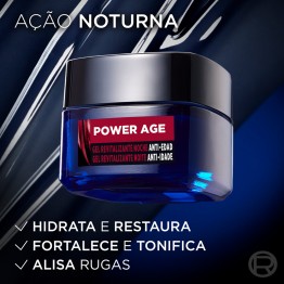 L'Oréal Paris Men Expert Power Age Gel Revitalizante Noite 50ml