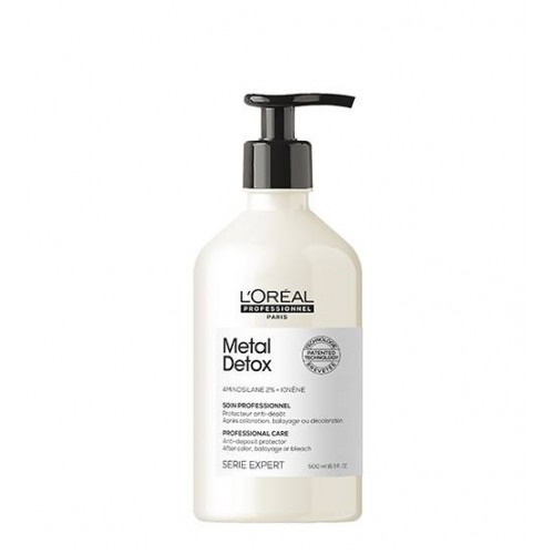L'Oréal Metal Detox Condicionador para Cabelo Danificado 500ml