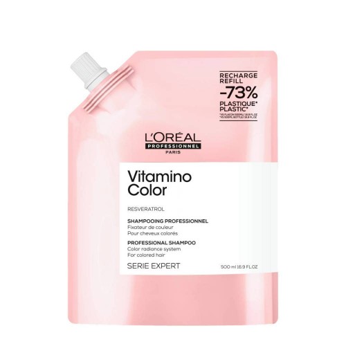L'Oréal Vitamino Color Shampoo Recarga 500ml