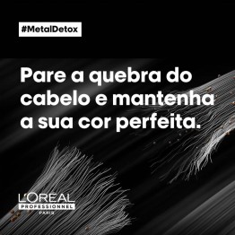 L'Oréal Metal Detox Shampoo para Cabelo Danificado 100ml