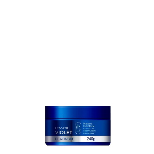 Lowell Violet Platinum Máscara Hidratante 240g