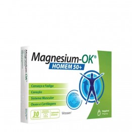 Magnesium-OK Homem 50+ 30 comprimidos