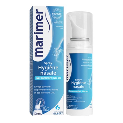 Marimer Spray Isotónico Higiene Nasal Diária 100ml