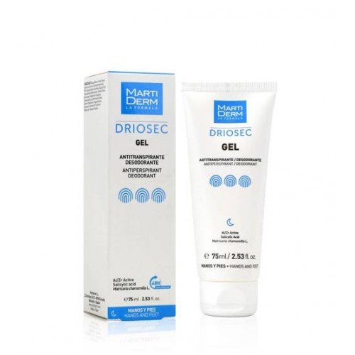 Martiderm Driosec Gel Antitranspirante 75ml