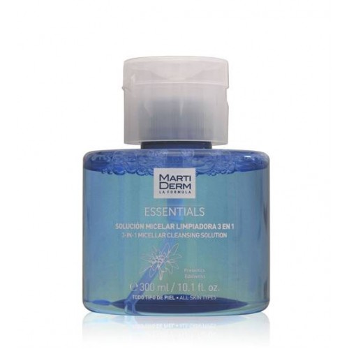 Martiderm Essentials Solução Micelar de Limpeza 3 em 1 300ml