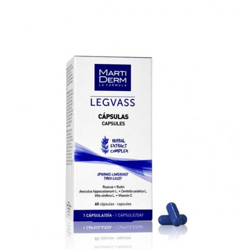 Martiderm Legvass 60 Cápsulas