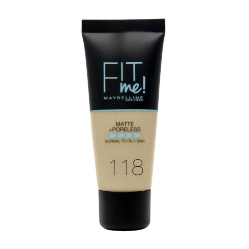 Maybelline Fit Me Base Matte+Poreless 118 30ml
