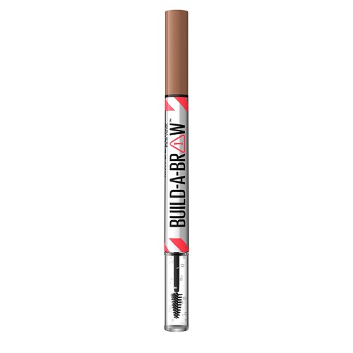 Maybelline Build-A-Brow Caneta para Sobrancelhas 2 em 1 255 Soft Brown