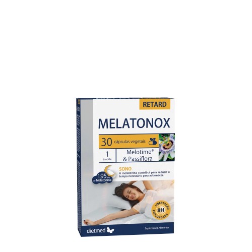 Melatonox Retard 30 cápsulas vegetais