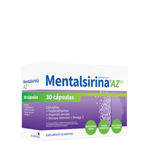 Mentalsirina AZ RX 30 cápsulas